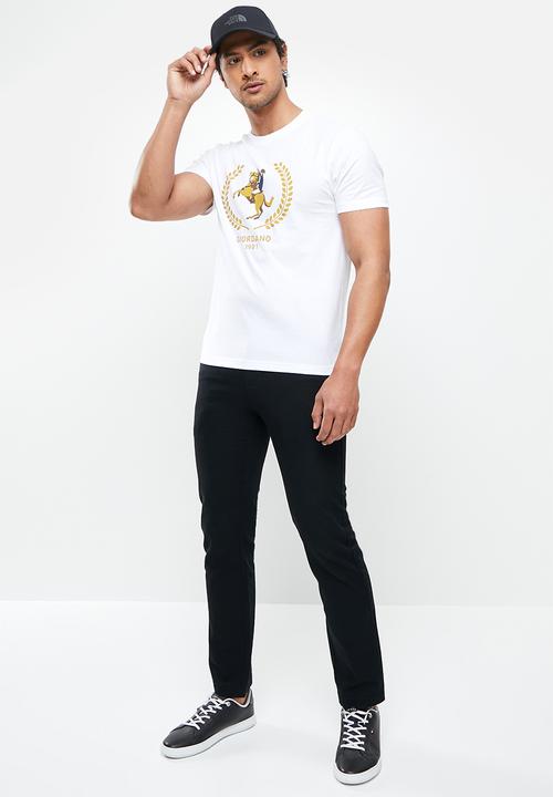 Giordano - Napo print tee - white 