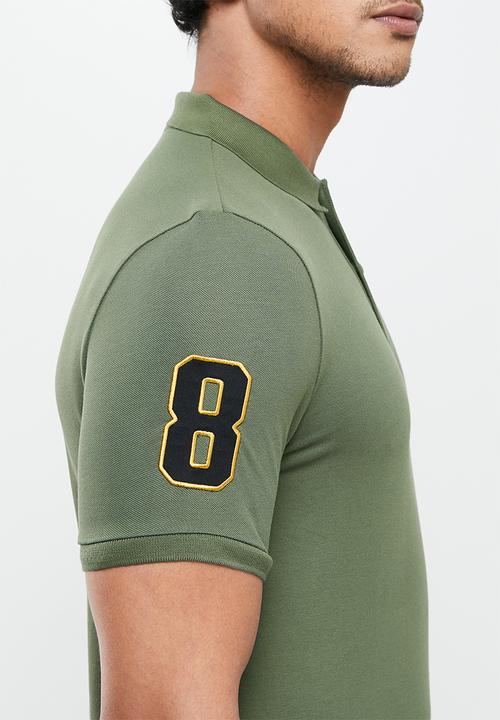 Giordano - Napoloen embroid golfer - grey 