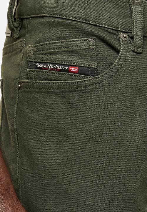 Diesel  - D-luster slim fit jeans - military green 