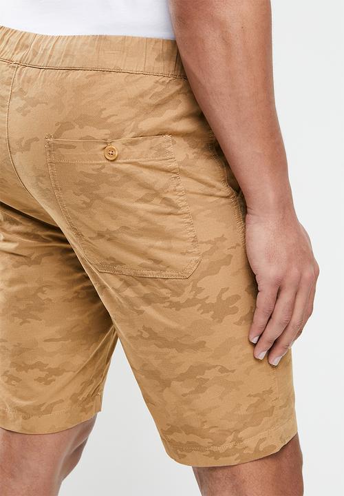 Giordano - Cotton ds1 short - khaki