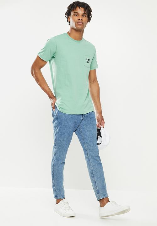Vissla  - Established premium pocket tee - jade