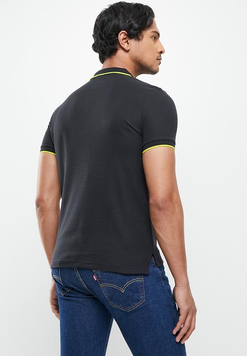 Giordano - Retro sporting golfer - navy 