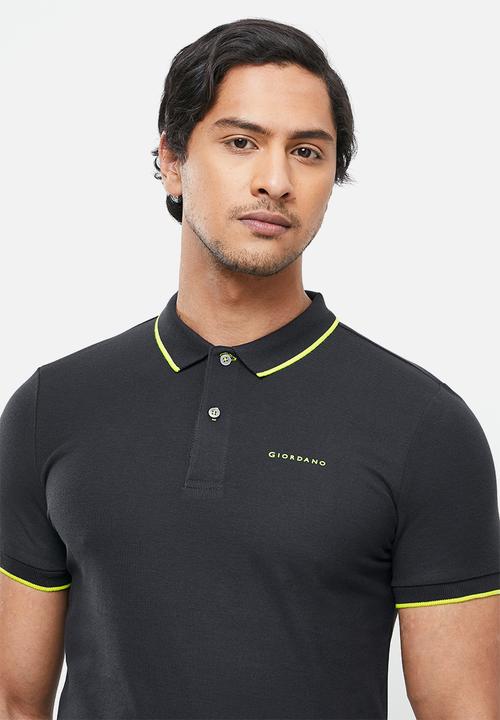 Giordano - Retro sporting golfer - navy 