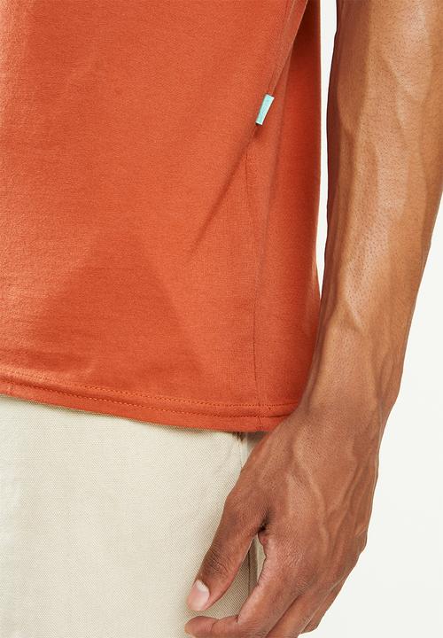 Vissla  - Sun god organic pkt tee - rusty red