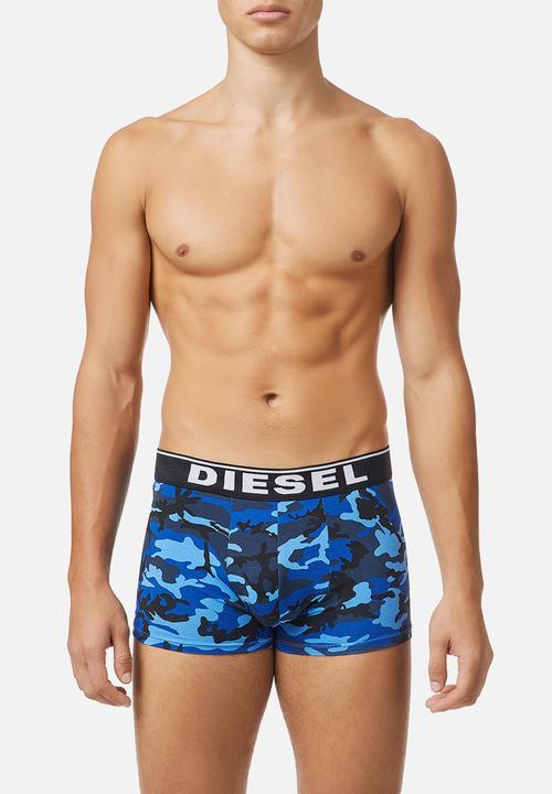 Diesel  - Umbx-damien three pack boxer-shorts - black & navy 