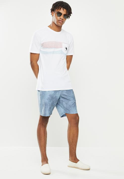 Vissla  - T&c slider short sleeve pocket tee - vintage white