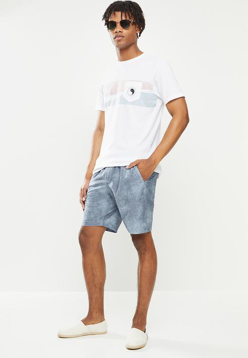 Vissla  - Hemp no see ums eco 18.5" elastic walkshort - navy wash