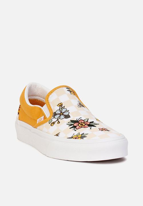 Vans - Classic slip-on - (cottage check) black/true white