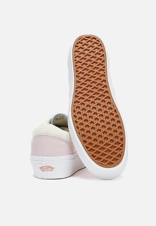 Vans - Era platform - (twill) pastel block/true white