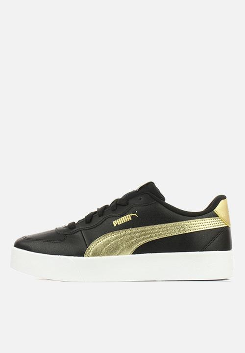 PUMA - Puma skye clean metallic - black-team gold