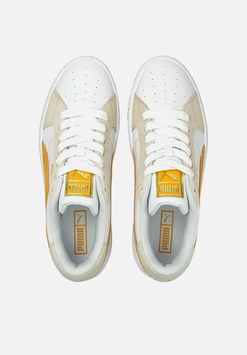 PUMA - Cali star mix - white-mineral yellow-vaporous gray