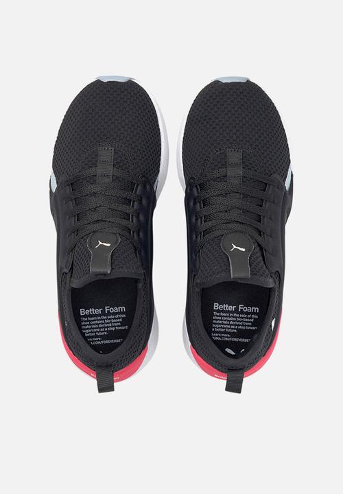 PUMA - Better foam adore - black-metallic silver