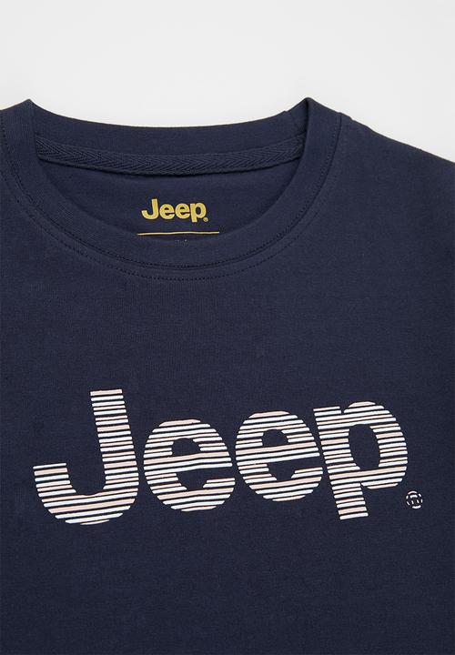 JEEP - Jeep short sleeve logo tee - navy