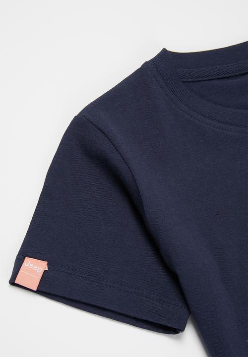 JEEP - Jeep short sleeve logo tee - navy