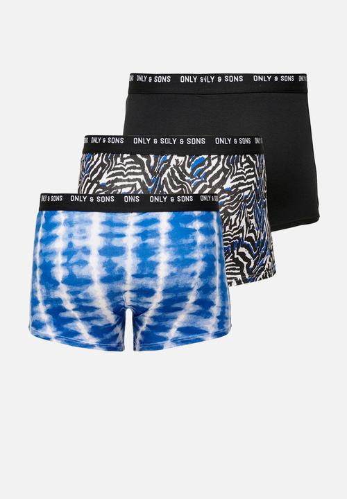 Only & Sons - Onskai print trunk 3-pack - multi 
