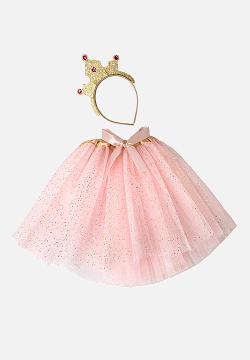 Character Group - Princesses dress & play set - pink