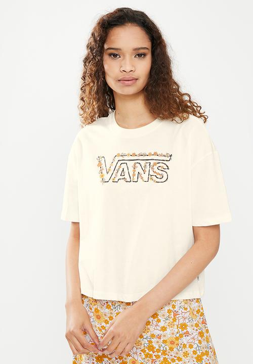 Vans - Trippy garden tee - marshmallow