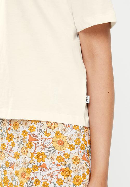 Vans - Trippy garden tee - marshmallow