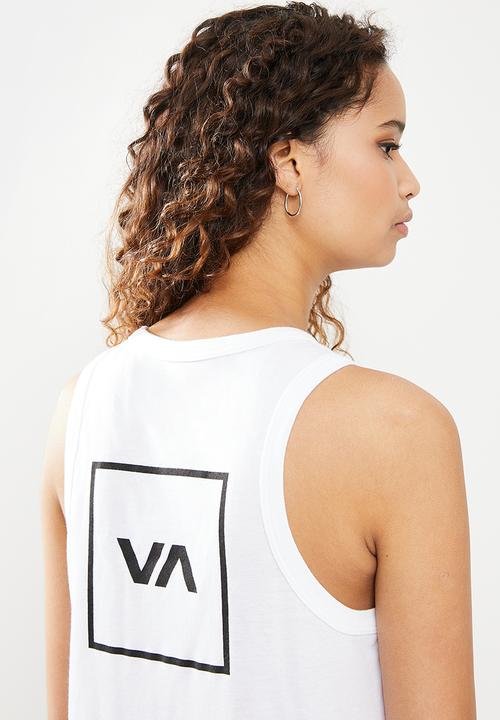 RVCA - Va muscle - white