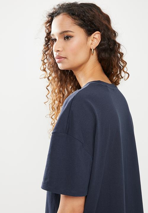 Factorie - Original relaxed graphic tee - navy