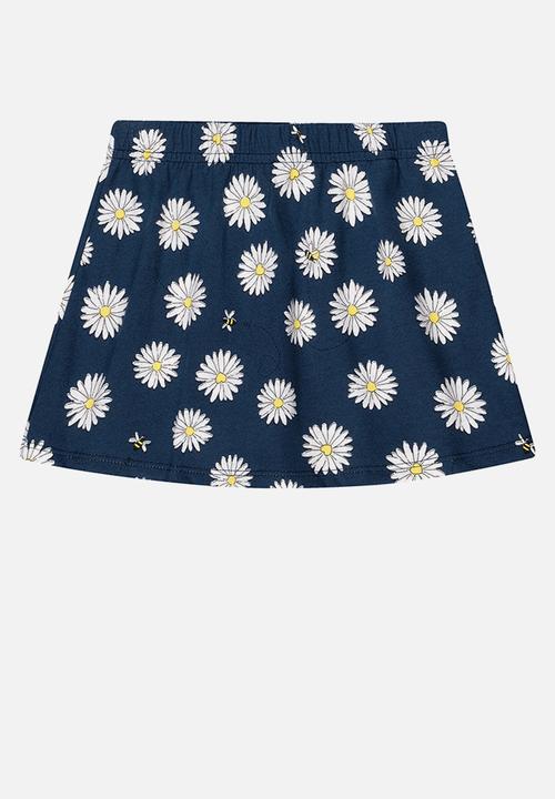 Bee Loop - Girls tee & sunflower shorts set - pink