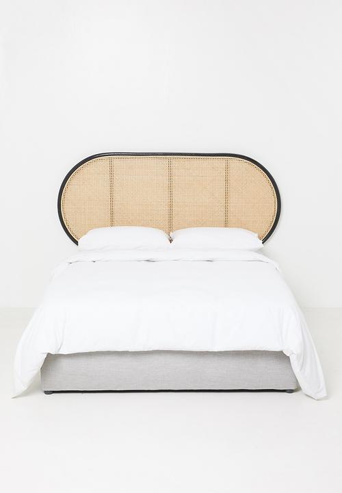 Sixth Floor - Abelia rattan headboard - neutral 