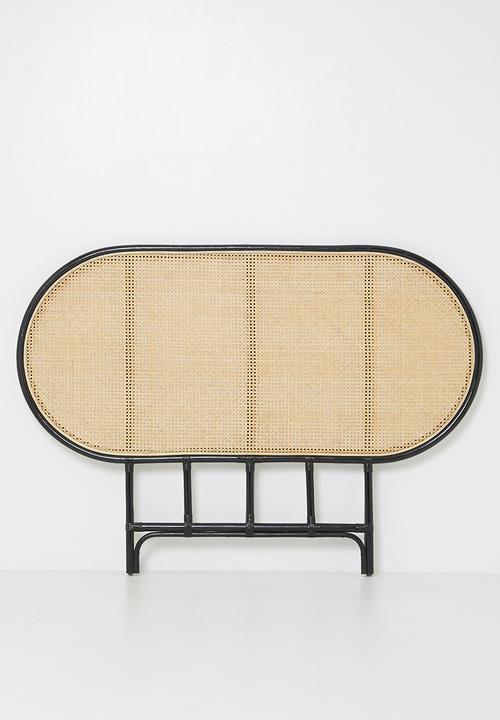 Sixth Floor - Abelia rattan headboard - neutral 