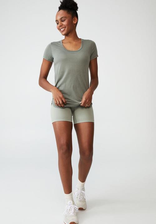 Cotton On - Gym t shirt - green haze