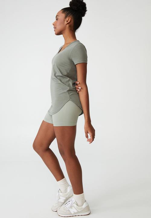 Cotton On - Gym t shirt - green haze
