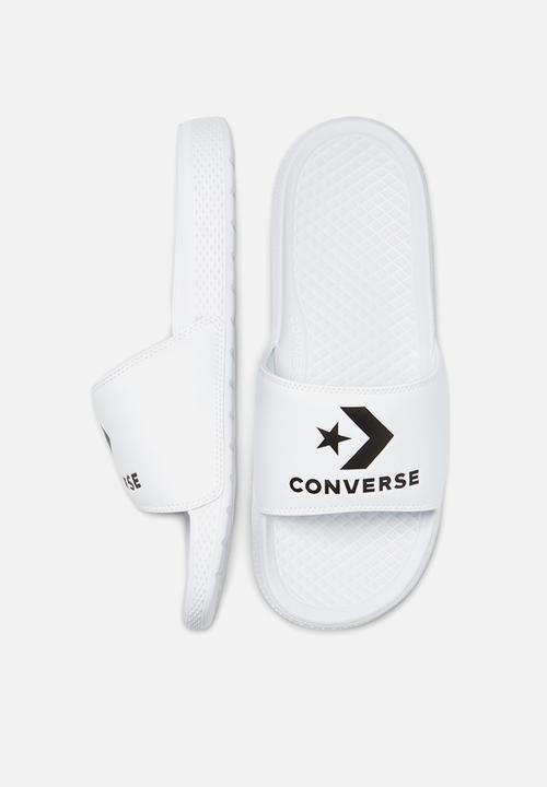 Converse - All star slide - white & black 