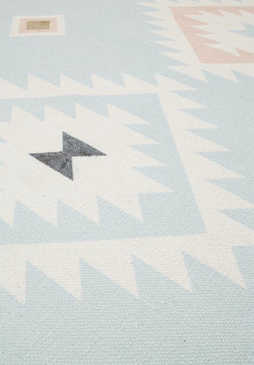Sixth Floor - Ava printed geo rug - multi