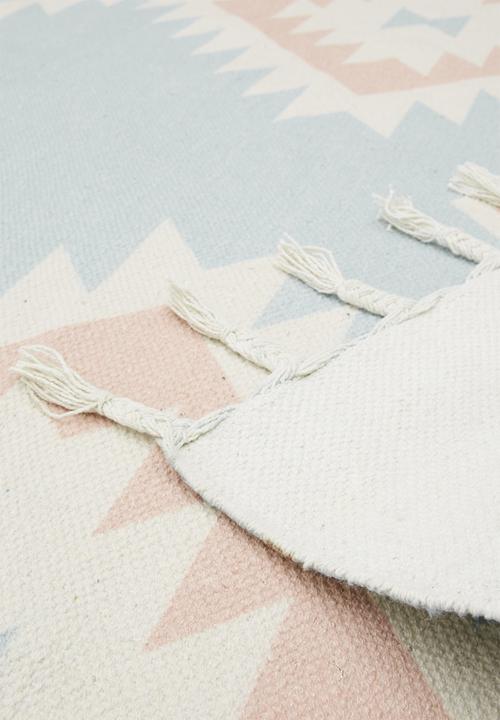 Sixth Floor - Ava printed geo rug - multi