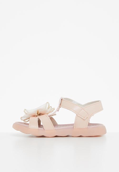 Pop Candy - Girls bow sandal - pink