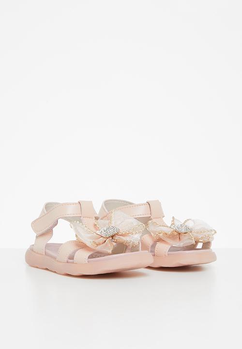 Pop Candy - Girls bow sandal - pink