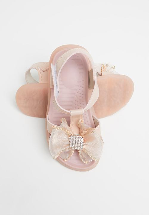 Pop Candy - Girls bow sandal - pink