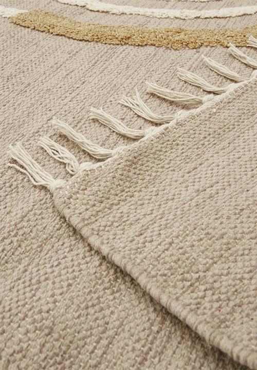 Sixth Floor - Trails overtufted cotton rug - multi