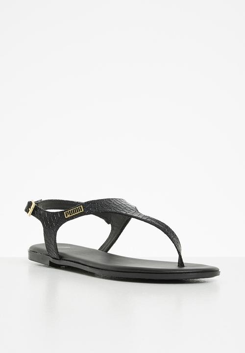 PUMA - Stylecat sleek snake wns - puma black-gold
