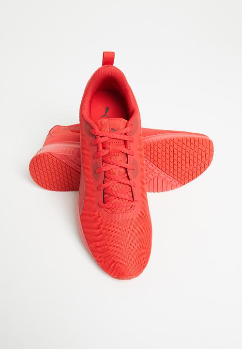 PUMA - Flyer flex - high risk red-puma black