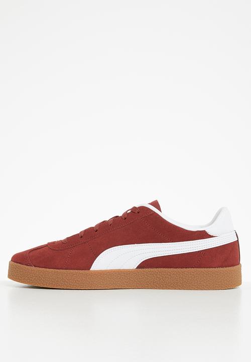 PUMA - Puma club - intense red-puma white-puma clubeam gold
