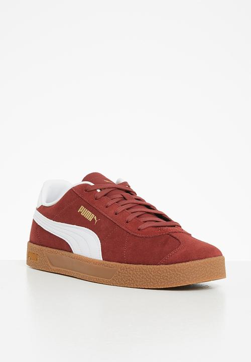 PUMA - Puma club - intense red-puma white-puma clubeam gold