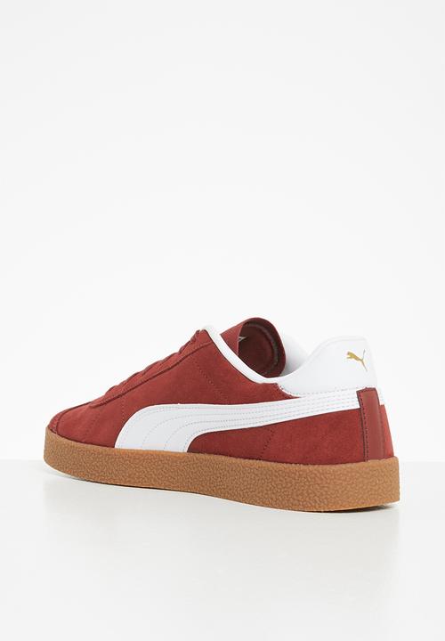 PUMA - Puma club - intense red-puma white-puma clubeam gold