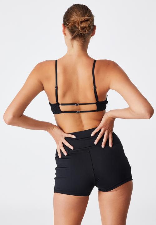 Cotton On - Panelled swim short - black