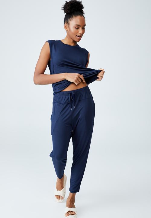 Cotton On - Sleep recovery pant - midnight sky