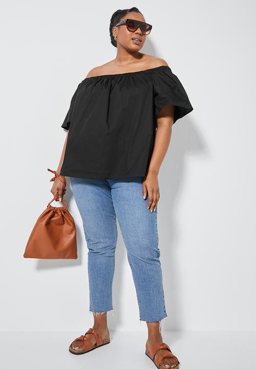 Superbalist - Off the shoulder blouse - black