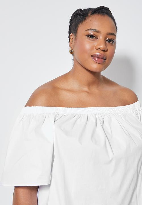 Superbalist - Off the shoulder blouse - white