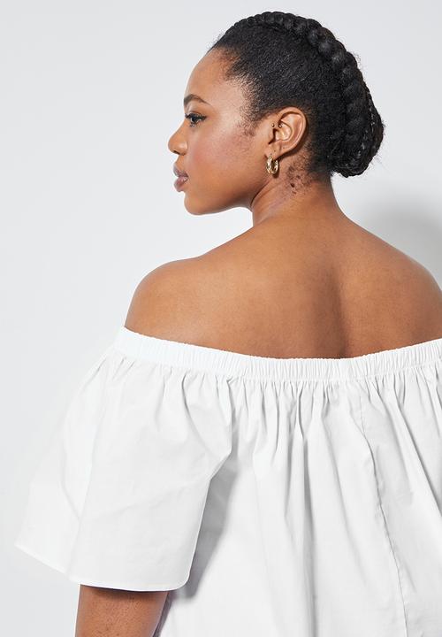 Superbalist - Off the shoulder blouse - white