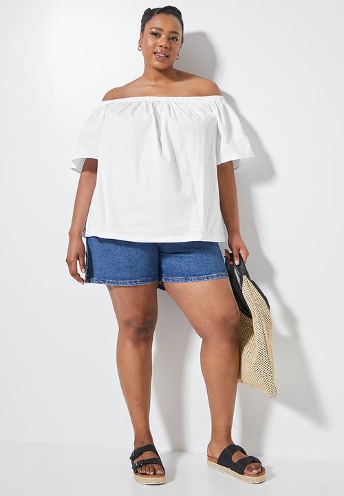 Superbalist - Off the shoulder blouse - white