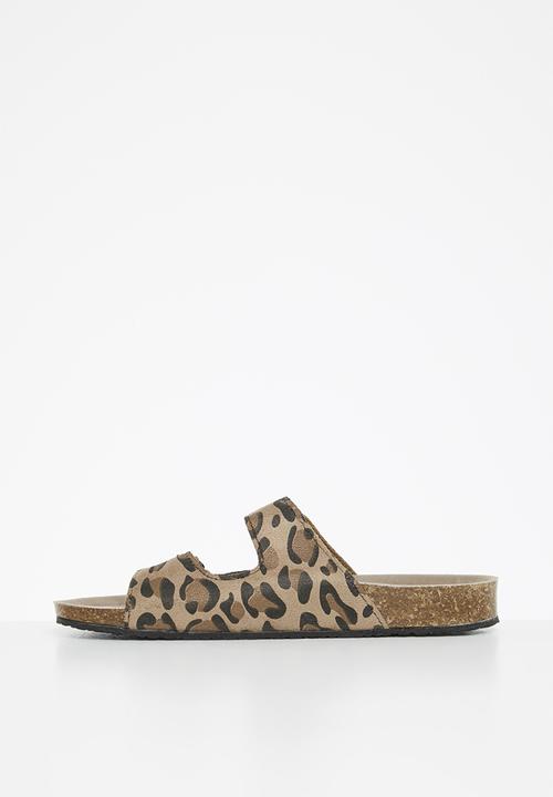 Rebel Republic - Tweens platform sandal - brown & black