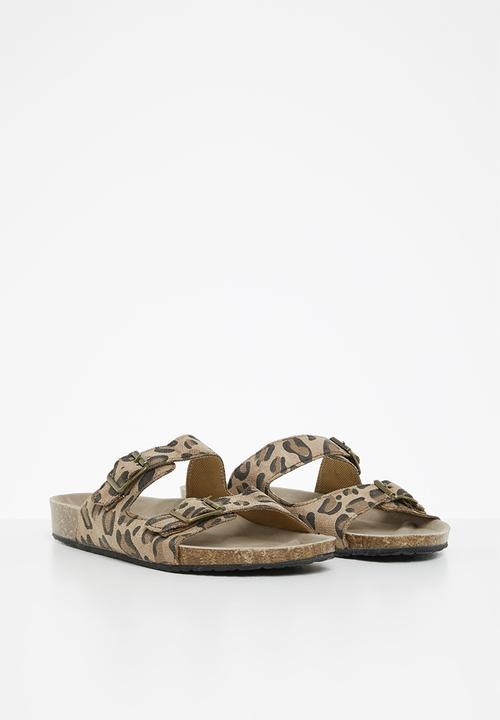 Rebel Republic - Tweens platform sandal - brown & black