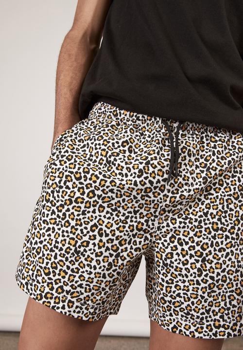 Factorie - Resort short - cheetah pop